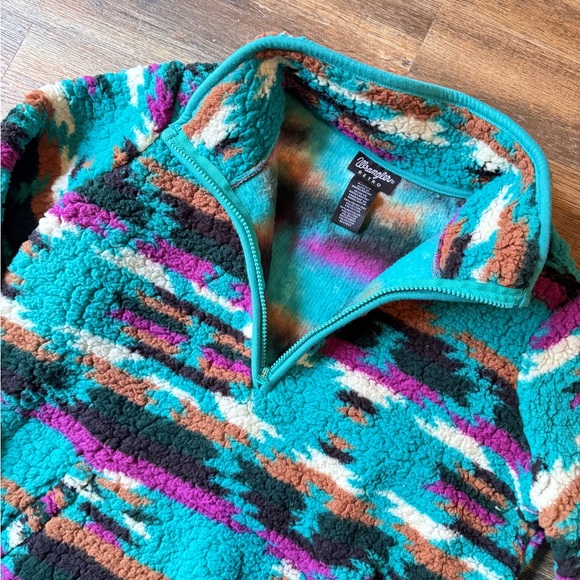 Wrangler Retro Sherpa Fleece Jacket - Picture 2 of 3